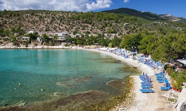 Pláž Aliki, Thassos