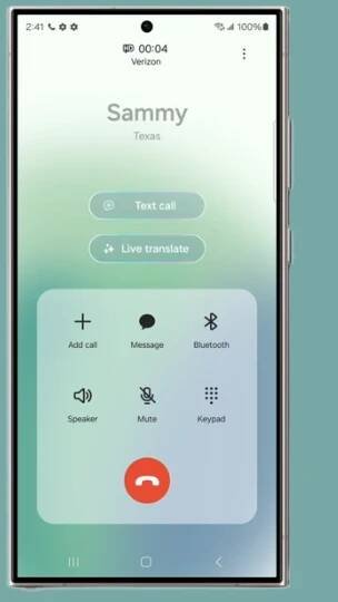 One UI 6.1 live translate