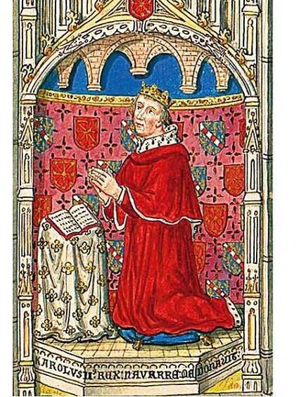 1. Karel II. Navarrský nadělal za života spoustu zla. Má proto přízvisko Špatný.