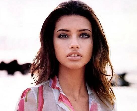 Adriana Lima – Forehead, Face, Cheek, Skin, Lip, Chin, Ha…