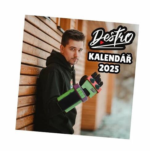 Kalendář na celý rok 2025 Jakub Destro
