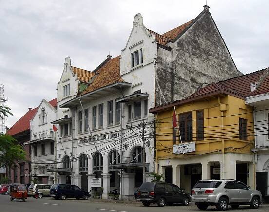 Administrativní budova, Jakarta, Indonésie