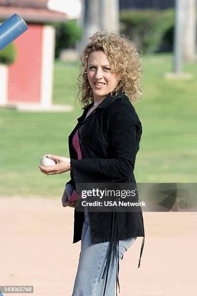 Mr. Monk Goes to the Ballgame" Episode 4-- Pictured: Bitty Schram as Sharona Fleming --