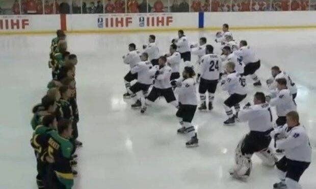 VIDEO: Haka na ledě. Bojový tanec už umí i novozélandští hokejisté
