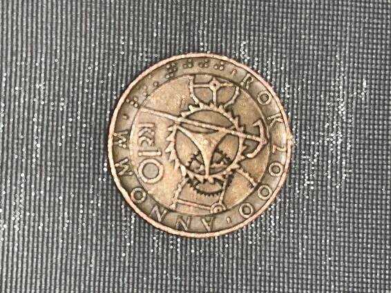 Vzácná desetikoruna 2000 – Sbírkový kousek - Numismatika