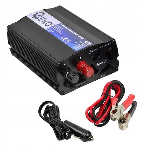 Měnič Napětí 12V/230V 350/700W Geko G17002