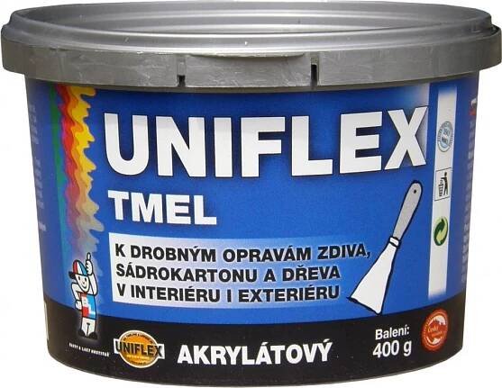 Barvy a laky Hostivař Uniflex akrylátový tmel 400 g od 57 Kč
