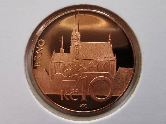10 Kč 2007 Proof - Numismatika