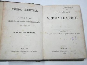 Němcová Božena - Sebrané spisy | Antikvariát Počta