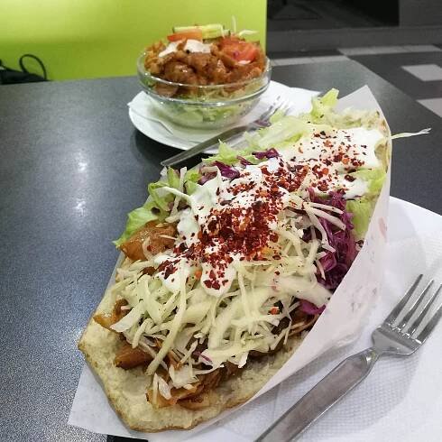 Vepřový döner - Next Gyros III., Most