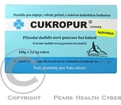 Cukropur powder stolní sladidlo 100 g