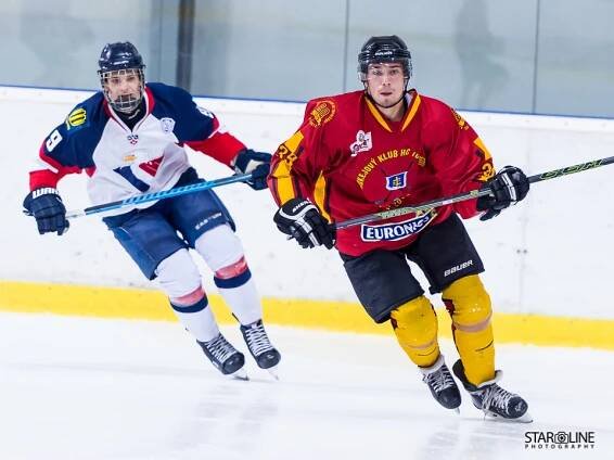 HC Slovan Bratislava s HC Topoľčany - hokejový zápas