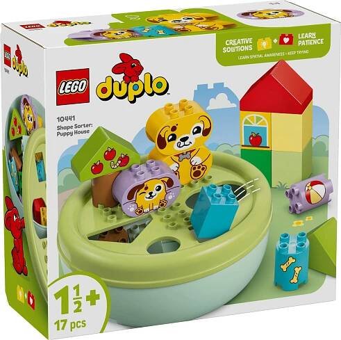 LEGO Duplo 10441 Třídění tvarů: Domeček pro štěňátka od 515 Kč