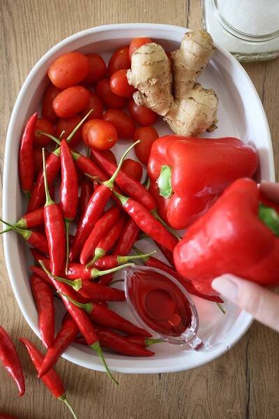 Homemade Sweet Chilli Jam