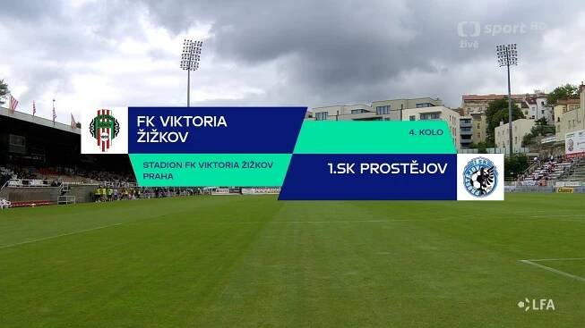 SESTŘIH: Žižkov si poradil s Prostějovem, rezerva Slavie přehrála oslabené České Budějovice – ČT sport – Česká televize