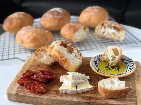 Ciabatty bez lepku recept