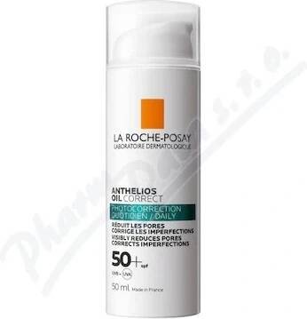 La Roche-Posay Anthelios Oil Correct SPF50+ fotokorekční denní gel-krém 50 ml