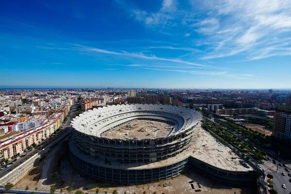 Valencia sehnala peníze na dostavbu stadionu, Nou Mestalla by mohla být po 20 letech hotová - Eurofotbal.cz