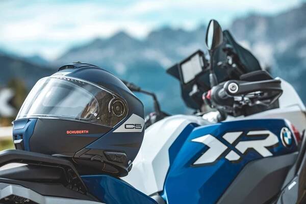 Výklopné moto přilby: Schuberth C5 Eclipse Red L Přilba - 12