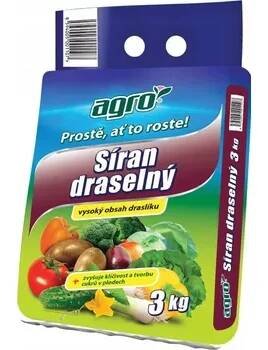 AGRO Síran draselný 3 kg