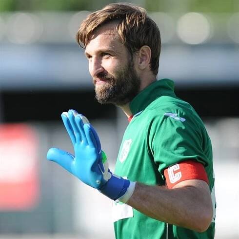 Radim Novák v bráně Ústí nad Labem