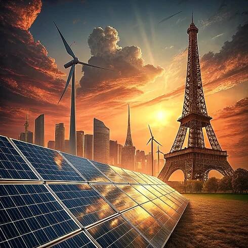 Obnovitelná energie v roce 2025: Francie představí přelomový plán, rozvíjející se trhy lákají investory - Zprávy.ai