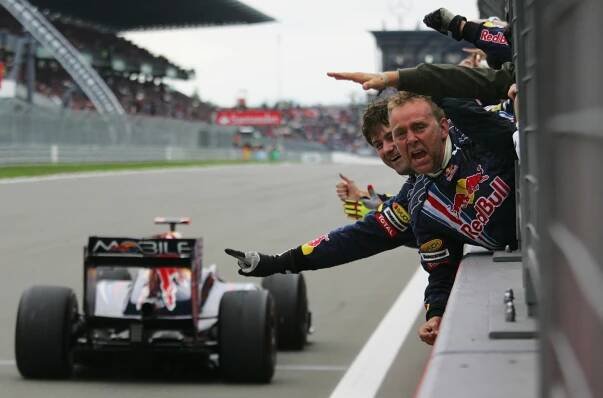 Mark Webber wins 2009 F1 German Grand Prix