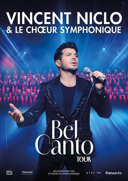 vincent niclo et le choeur symphonique BEL CANTO TOUR