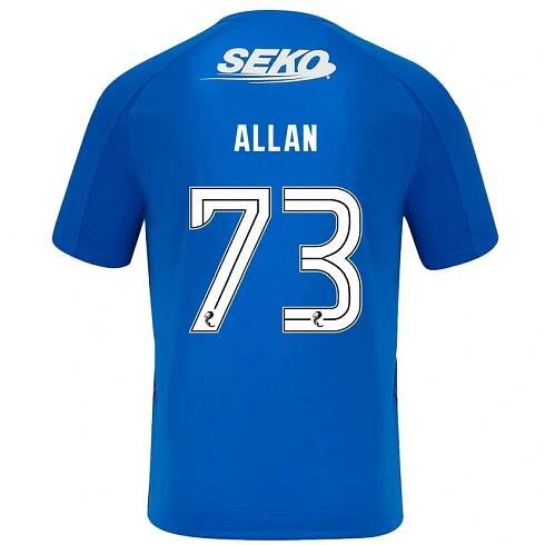 Danxen Dámské Connor Allan #73 Tmavě Modrá Domů Hráčské Dresy 2024/25 Dres