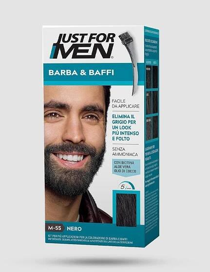 Beard Dye - Just For Men - M-55 Balck 28g
