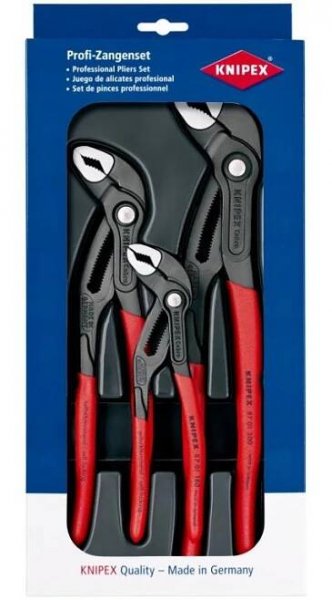 Knipex Sada kleští Cobra 3-dílná 002009V02