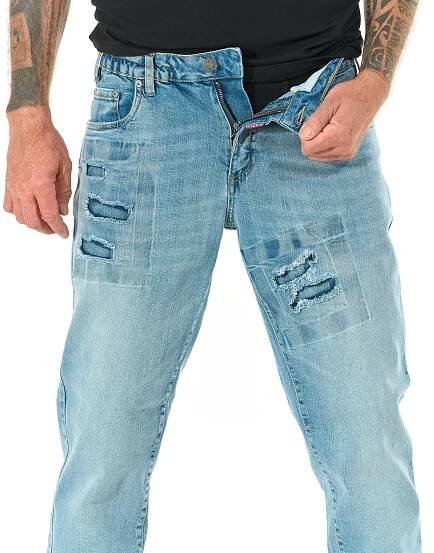 Pánské jeans HARDY II LIGHT BLUE