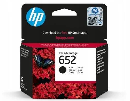 Inkoust HP 652 F6V25AE 6 ml K Originál DeskJet 2135 2136 3635 3636 3790 3835