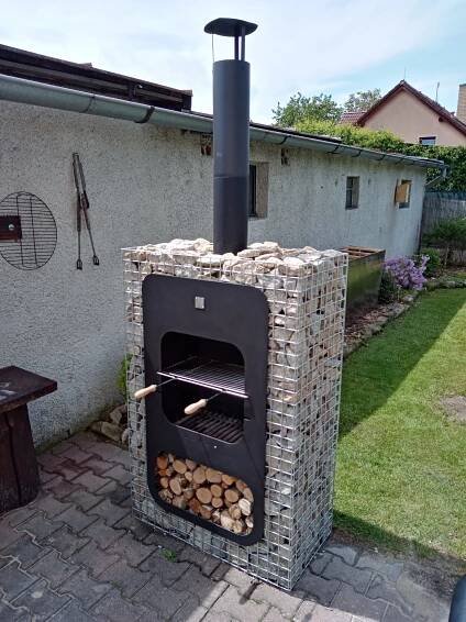 Krby - Gabion Ohniště Jenda