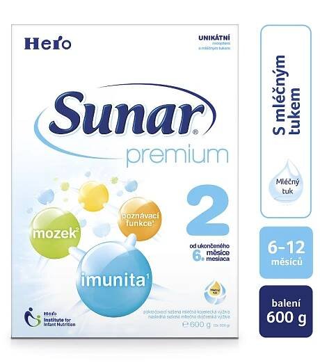 HERO CZECH Sunar premium 2 600g (nový) - balení 3 ks - srovnání cen | Leano.cz