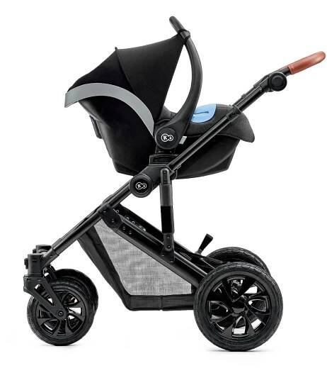 KINDERKRAFT Kočárek kombinovaný Prime 3v1 Black | feedo.cz