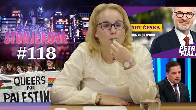 Karolina Stonjeková: Prezident je Chcimír, Fialovi pískáme poločas a bye bye lidovci - novinychrudim