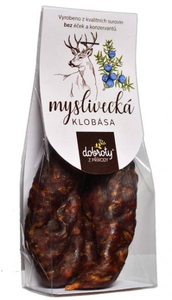 Zvěřinová klobása, Dobroty z přírody, 2 ks
