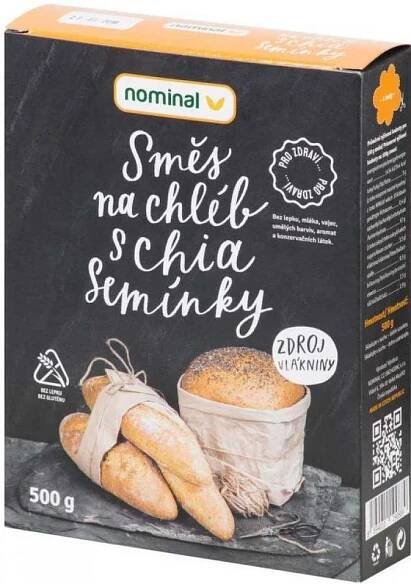 Nominal Směs na chléb s chia semínky 0,5 kg
