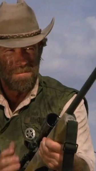 Chuck Norris uses a Steyr SSG 69. Lone Wolf McQuade (1983). Steve Carver
