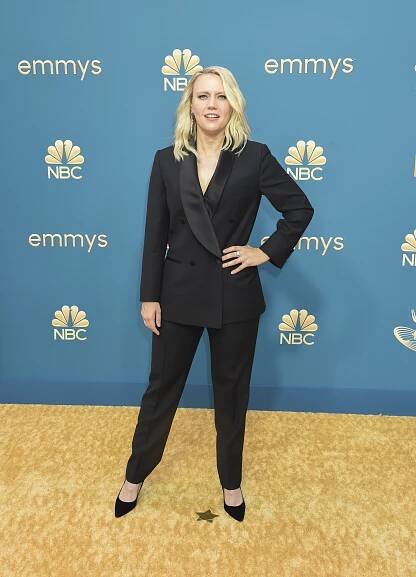 Kate McKinnon at the 74th Primetime Emmy Awards held at Microsoft Theater on September 12, 2022 in Los Angeles, California.
