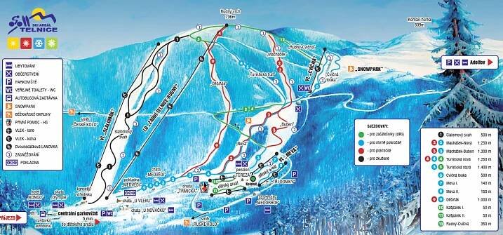 Průvodce ski areály: Telnice (Krušné hory) | Cestovinky