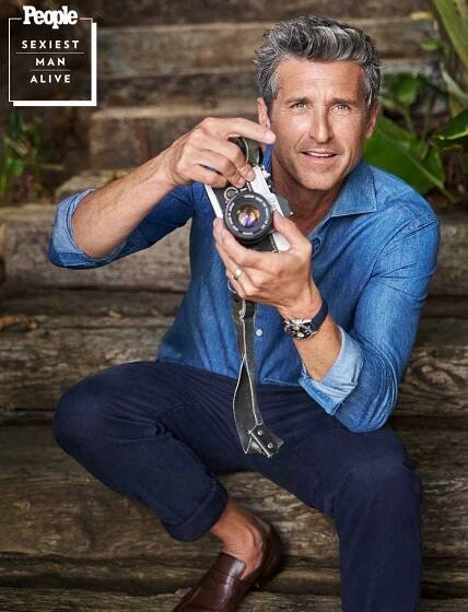 People's Sexiest Man Alive 2023; Patrick Dempsey photographed at a private location (Dolphin House) in Malibu, CA on October 5, 2023.