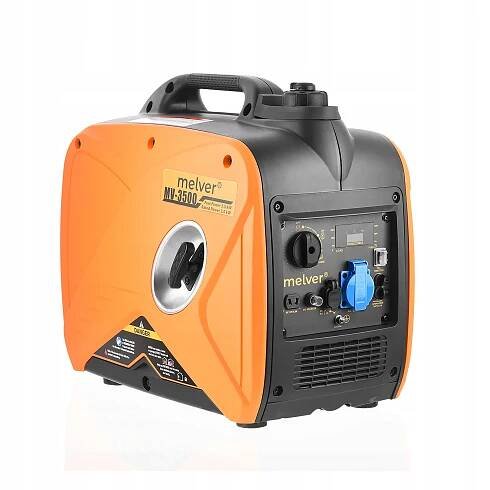 Přenosný invertorový generátor 3,5 kW MELVER + TAŠKA