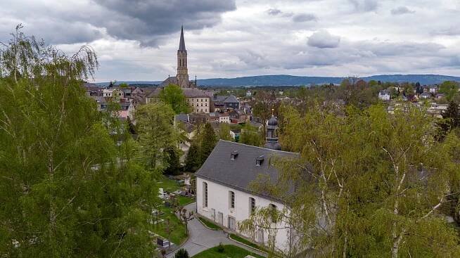 Hřbitovní kostel U nebeské brány, Münchberg - Markgrafenkirchen
