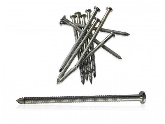 Hřebík konvexní 4x40 mm/1 kg modrý zinek