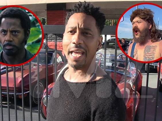 Brandon T. Jackson Defends Druski NASCAR Skit, Compares to 'Tropic Thunder'