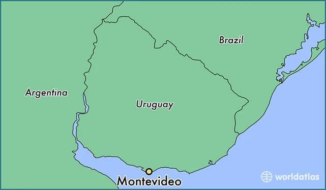Where is Montevideo, Uruguay?
