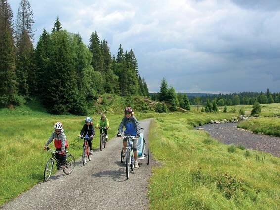 Cyklistické trasy po Šumavě začínají v našich apartmánech