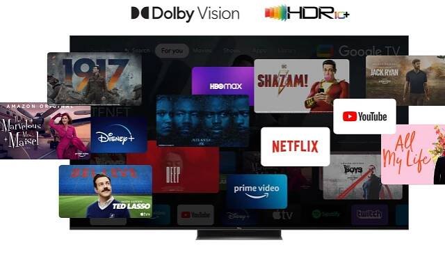 obsah v HDR kvalite QLED 65C845 TCL
